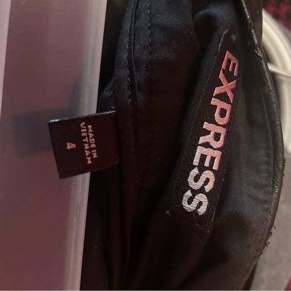 Faux leather shorts from Express - Picture 3 of 3